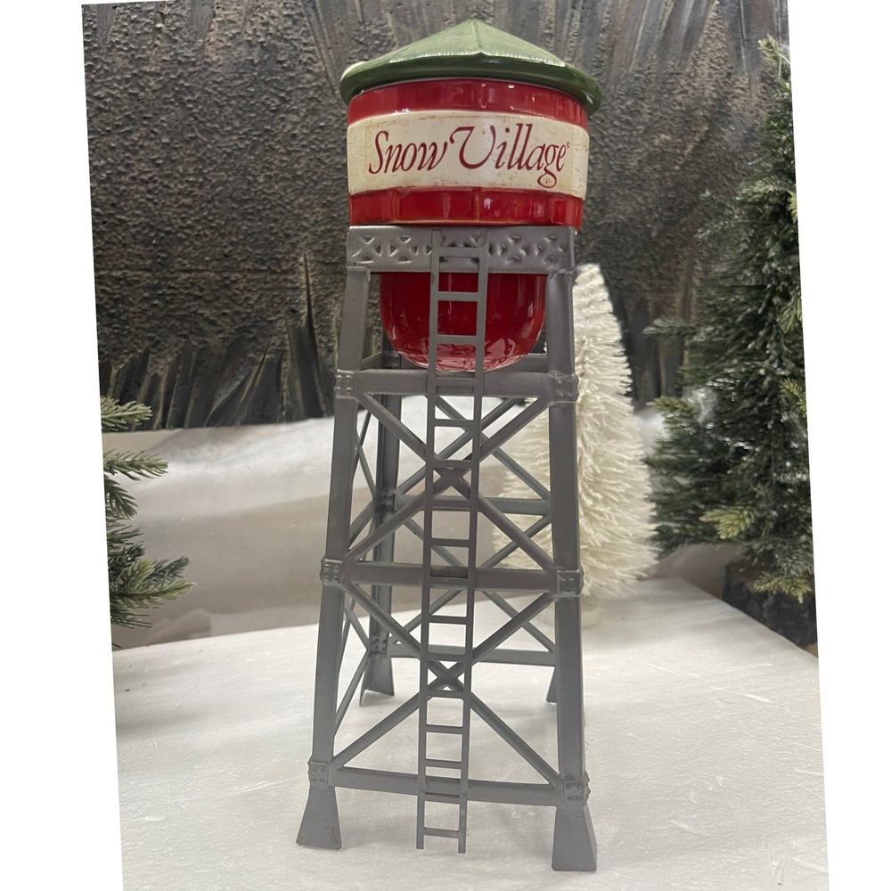 Department 56 Original Snow Village WATER TOWER ACCESSORY